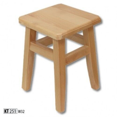siège de tabouret en bois, bois massif, chaise en bois réel, tabouret en bois, chaise en bois