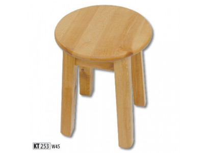 Tabouret en bois Tabouret Tabouret Tabouret Invité en pin massif Chaise de cuisine Banc de siège nouveau