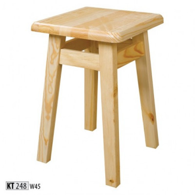 Tabouret en bois massif Table d'appoint Tabouret en bois naturel Chaise de salle à manger