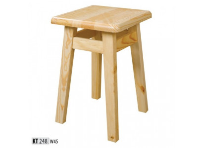 Tabouret en bois massif Table d'appoint Tabouret en bois naturel Chaise de salle à manger