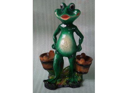 Vase de design Sculpture Grenouille Statue Statues Figures Sculptures Jardin