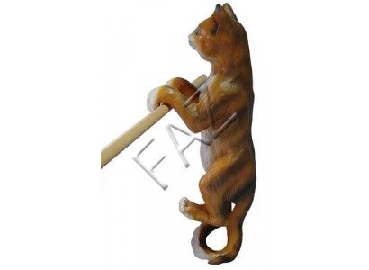 Statue de chat design Figure Sculpture de jardin Figures Sculptures Décoration C276 nouveau