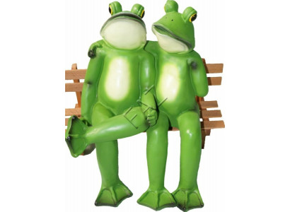 Conception Grenouille Figure Statue de jardin Sculpture Figures Sculptures Décoration c653