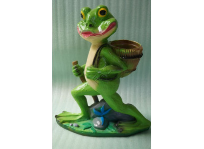 Conception de figure de grenouille Statue de jardin Sculpture Figures Sculptures Décoration nouvelle