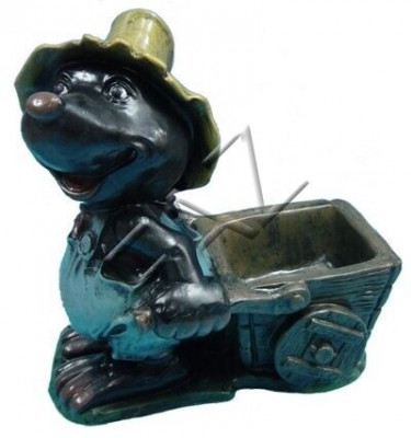 Conception Mole Figure Statue de jardin Figurines Sculptures Décoration nouvelle
