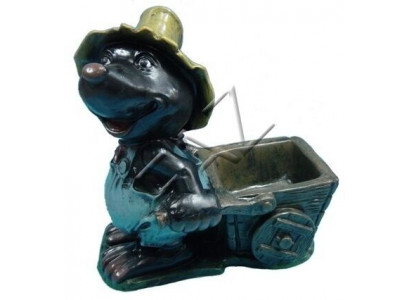 Conception Mole Figure Statue de jardin Figurines Sculptures Décoration nouvelle