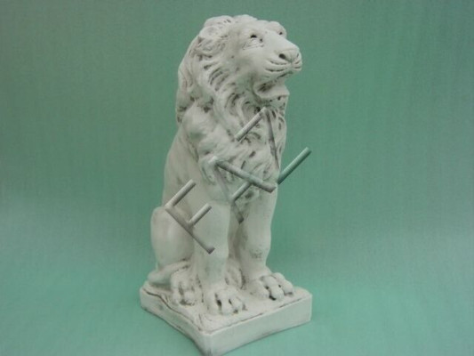 Conception de la nouvelle décoration de jardin en statue de figure de lion sculpture figures sculptures décoration déco.