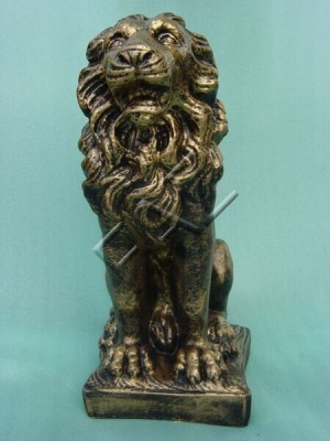 Conception de la nouvelle décoration de jardin en statue de figure de lion sculpture figures sculptures décoration déco.