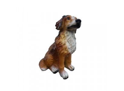 Décoration figurative statue sculpture de 35 cm, figures statues sculptures A115 chien de jardin