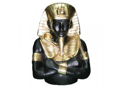Figure Statues Pharaon Égyptien Figures Décoration Plastique 34cm Égypte nouveau