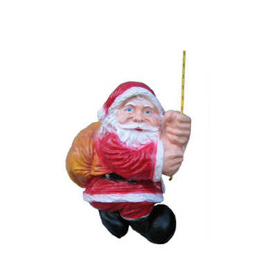 Santa Claus de Noël 32cm Décoration Traineau Figure Statue Décoration