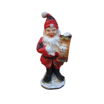 Santa Claus figure statue figurines décoratives décoration sculpture de Santa Claus 41cm nouveau