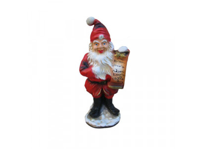 Santa Claus figure statue figurines décoratives décoration sculpture de Santa Claus 41cm nouveau