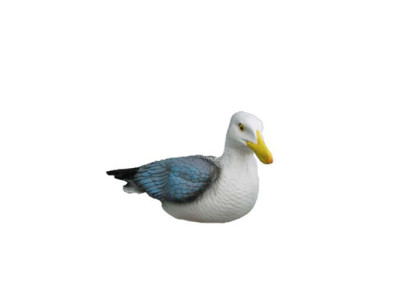 Figurine décorative, statues de décoration de jardin, sculptures d'oiseaux mouettes.