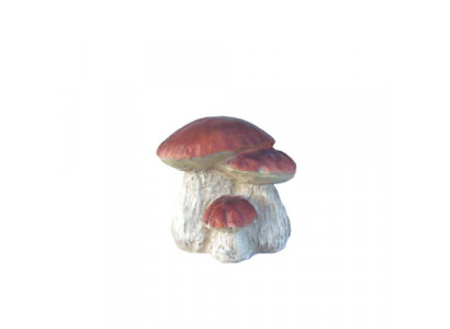 Sculpture Maison champignon Statue Jardin Figures 25cm Statues Sculptures Figure new L44