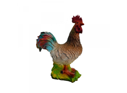 Figure de poulet Statue Décoration de jardin Sculpture Sculptures décoratives