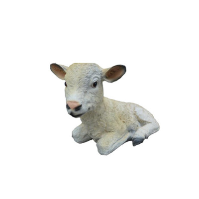 Figurine de mouton Statue Décoration de jardin Sculpture Sculptures décoratives