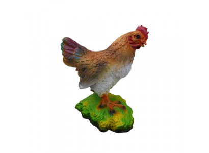 Poulet 32cm Figur Statue Garten Skulptur Dekorative Skulpturen Dekoration