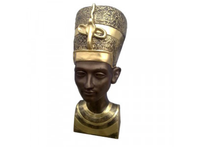 Figure égyptienne Nefertiti Buste Figurines en plastique Statues Sculptures Statue