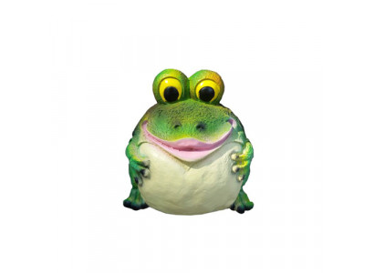 Figurine décorative en plastique de grenouille moderne hauteur 25 cm