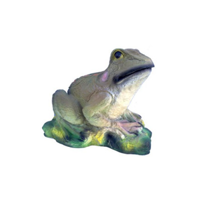 sculpture abstraite grenouille figurine de décoration en plastique statue décorative 25cm statues