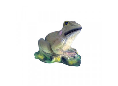 sculpture abstraite grenouille figurine de décoration en plastique statue décorative 25cm statues