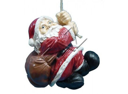 La conception Saint-Nicolas suspendue dans la statue de sculpture de figurines en fil nouveau