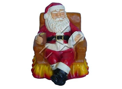 Design Santa Claus en figure décorative statue sculpture statuette sculptures