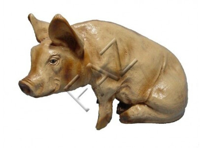 Modèle Figur de Cochon Statue de Jardin Sculpture Figurines Sculptures Décoration c32