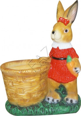 Statue de lapin en forme de conception de jardin Figure Sculpture Figures Sculptures Décoration c792