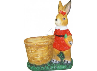 Statue de lapin en forme de conception de jardin Figure Sculpture Figures Sculptures Décoration c792