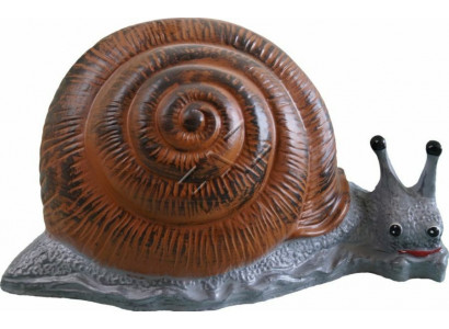 Conception de sculpture de statue de jardin de figure d'escargot de sculpture de nouvelles figures de décoration.
