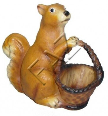 Figurine d'écureuil Statue de jardin Sculpture Figurines Sculptures Décoration Nouvelle