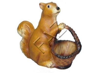 Figurine d'écureuil Statue de jardin Sculpture Figurines Sculptures Décoration Nouvelle