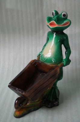 Vase de design Statue de grenouille Statue Figure Statues Figures Sculptures