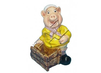 Conception Figurine de Cochon Statue Sculpture Figures Sculptures Décoration Déco c360 nouvelle