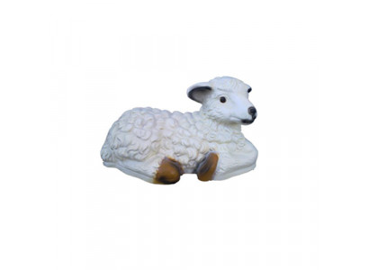 Belle sculpture moderne décorative d'un mouton, hauteur de la figure 20 cm.