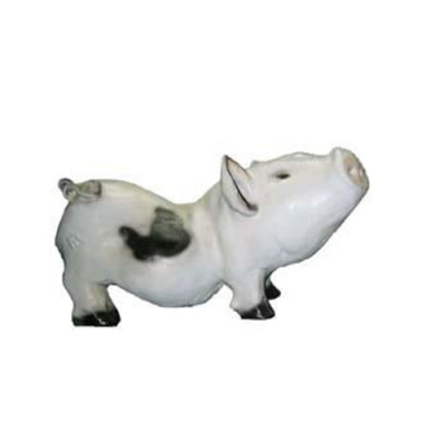 Fermes d'élevage de porcs d'engraissement Décoration de jardin Figurines Statue d'animal S de l'âge Statues 24 cm