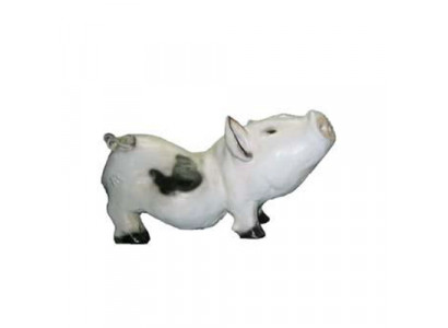Fermes d'élevage de porcs d'engraissement Décoration de jardin Figurines Statue d'animal S de l'âge Statues 24 cm