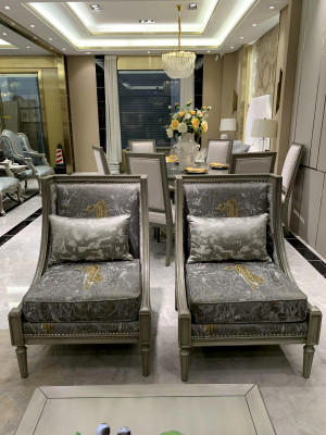 Fauteuil en tissu design de luxe un siège rembourré Siège rembourré EinSeat Mobilier neuf