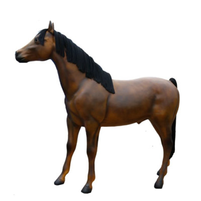 Figures de décoration de cheval Russian Stallion Horse Figures 223cm Statue Sculpture