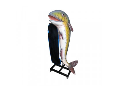 Sculpture Planche de surf Statue Support Sculptures Statues Figure Board Coloré 185 cm