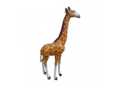 Décoration de jardin Zoo Girafe Statue Figurine Statues décoratives Sculpture Figures 195cm.