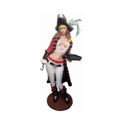 Pirate Figure Statue Design Sculpture Decoration Caribbean Pirate Garden Decoration 189cm Statuette de pirate en design de statue sculpture décoration Caribéenne Statue de jardin Pirate 189cm