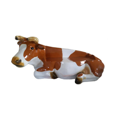 Vache Taureau Vie Taille Figure Décoration Statues Sculpture Jardin Figures Décoratives 200cm