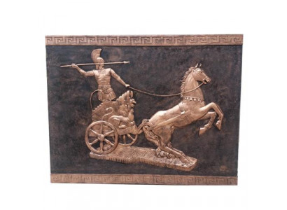 Image Alexandre le Grand Relief Statuette Statue Sculpture 184x143 Figures new R113B