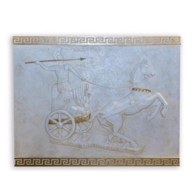 Figurine décorative de grande taille d'Alexandre Statue Sculpture 184x143cm Nouvelle figure Relief R113a