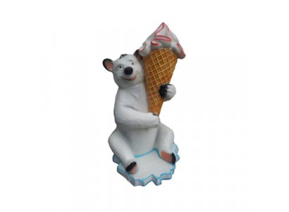 Statue de crème glacée Glacier Restaurant Gastronomie Statues de crème glacée 128cm