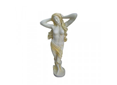 Figure décorative statue sculpture 148x71 cm figures statues sculptures poitrine de femme R110