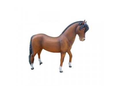 Cheval taille réelle figure décorative statues sculpture jardin décoratif figurines 160cm